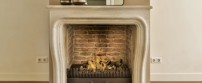 Vintage-style Fireplace Redesign in Dearborn Heights, Michigan