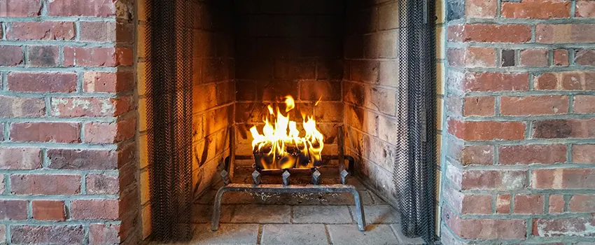 Repairing Damaged Fireplace Tiles in Dearborn Heights, Michigan