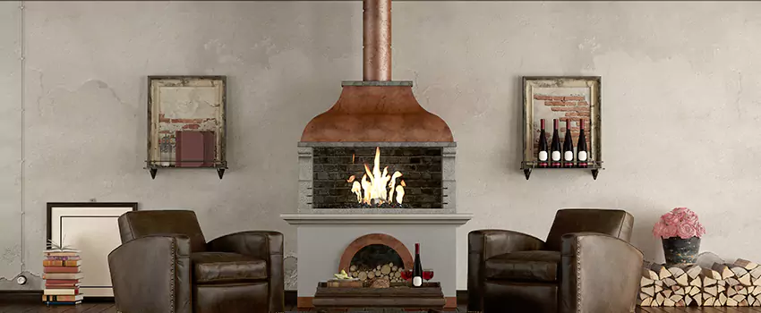Thelin Hearth Products Providence Pellet Insert Fireplace Installation in Dearborn Heights, MI