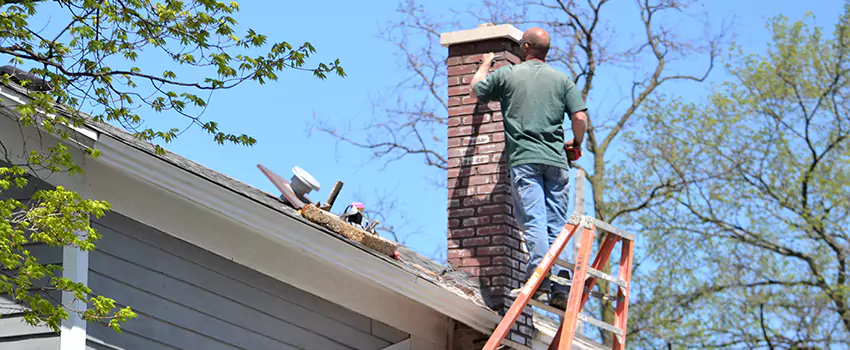 Vinyl and PVC Chimney Flashing Installation in Dearborn Heights, MI