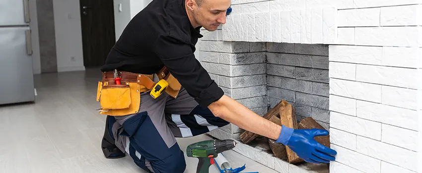 Fireplace Damaged Damper Frame Repair Services in Dearborn Heights, Michigan
