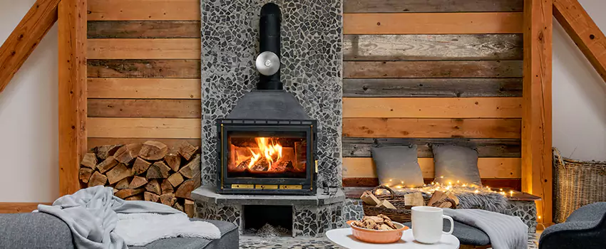 Thelin Hearth Products Direct Vent Gas Stove Fireplace Inspection in Dearborn Heights, Michigan