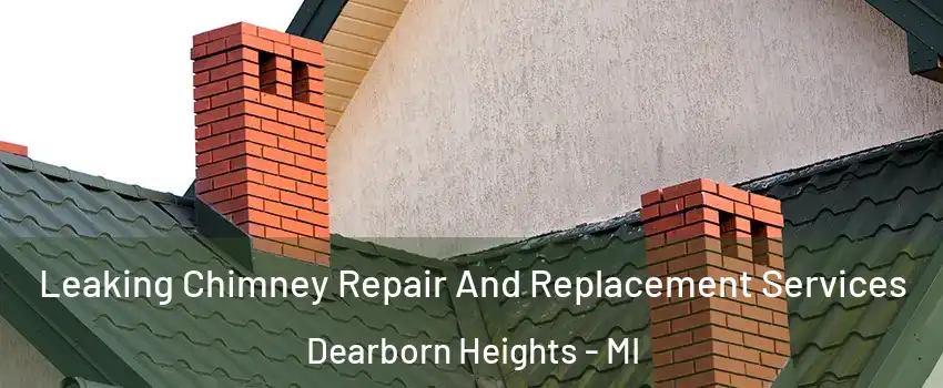  Leaking Chimney Repair And Replacement Services Dearborn Heights - MI