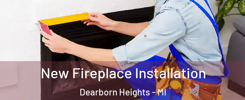 New Fireplace Installation Dearborn Heights - MI