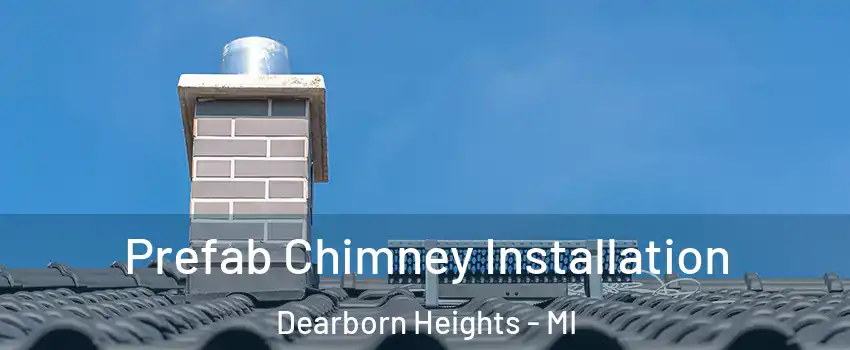Prefab Chimney Installation Dearborn Heights - MI