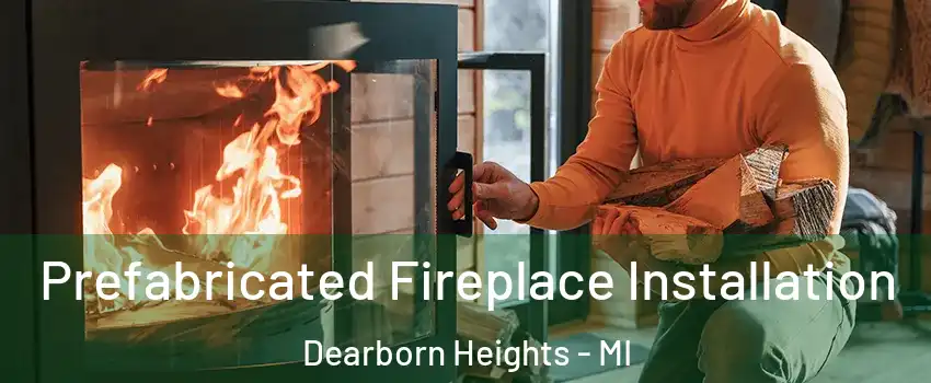  Prefabricated Fireplace Installation Dearborn Heights - MI