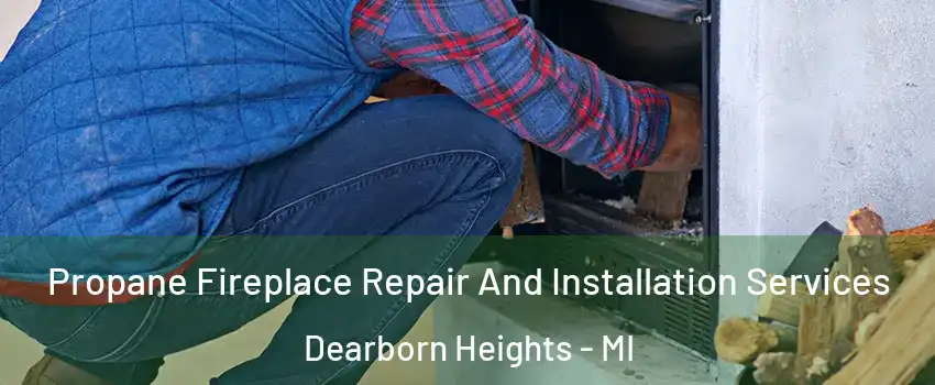 Propane Fireplace Repair And Installation Services Dearborn Heights - MI